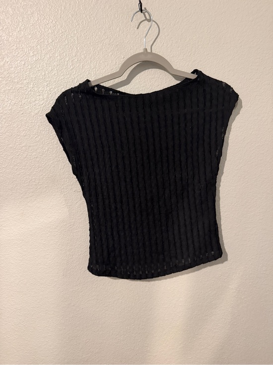 Motel Rocks Other - Motel Rocks Black Ribbed Short Sleeve Top and matching skirt